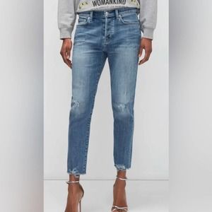 7 For All Mankind Light Blue Boyfriend Jeans